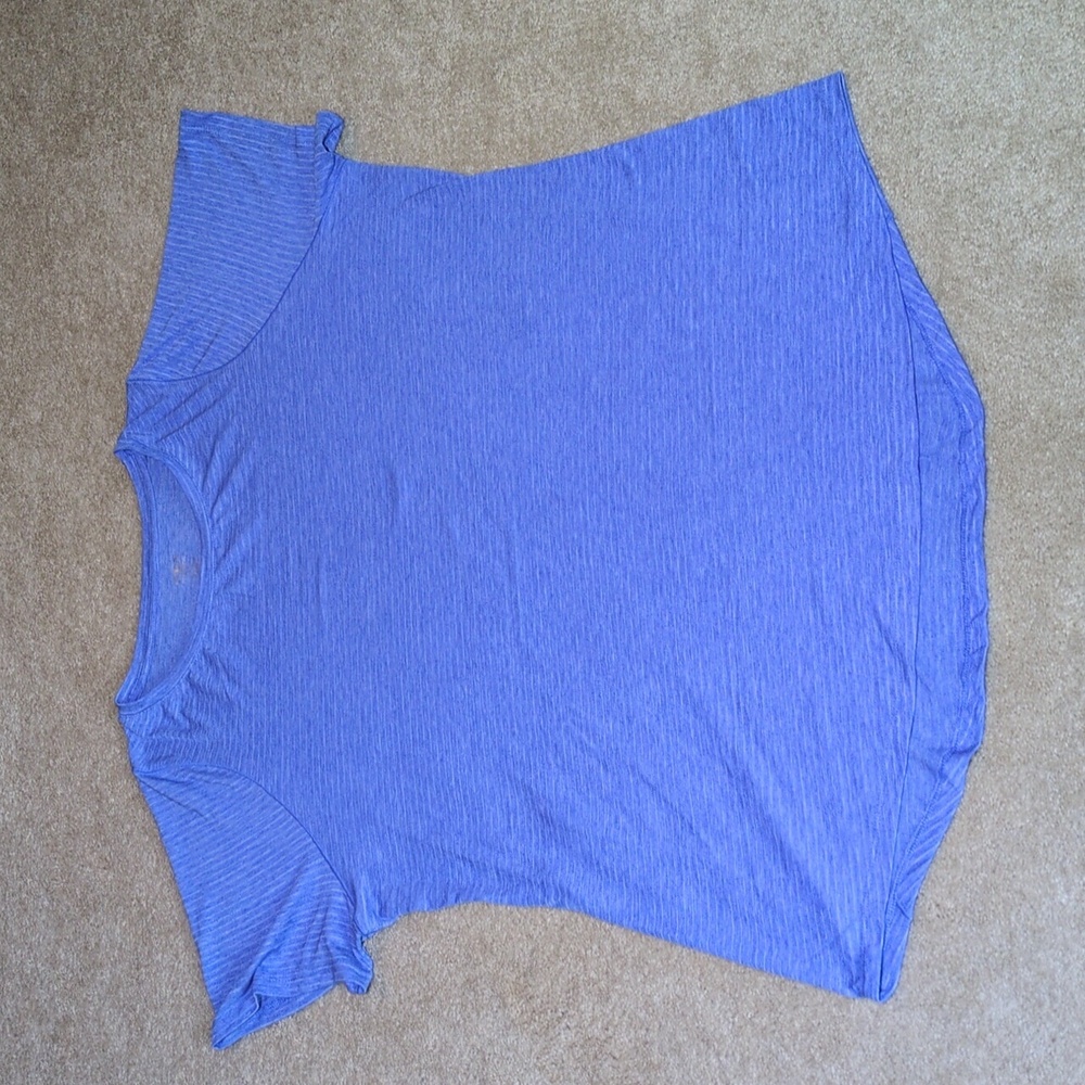 Athletic Works Blue Short Sleeve Tee